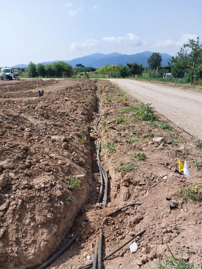 Realizzazione impianto di irrigazione a Lucca